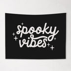 Halloween Banner, Spooky Vibes, Halloween Decor, Halloween Wall Art