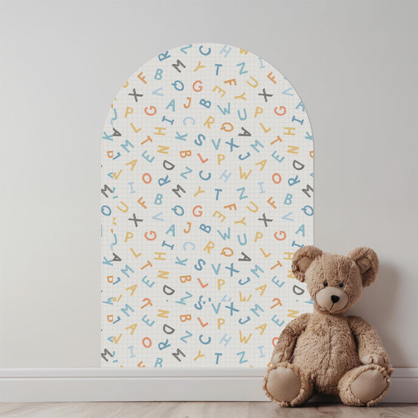 Magnet Magic Arch - Alphabet Magnetic Wall Decal for Kids