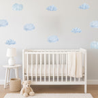 Watercolor Clouds Wall Decals