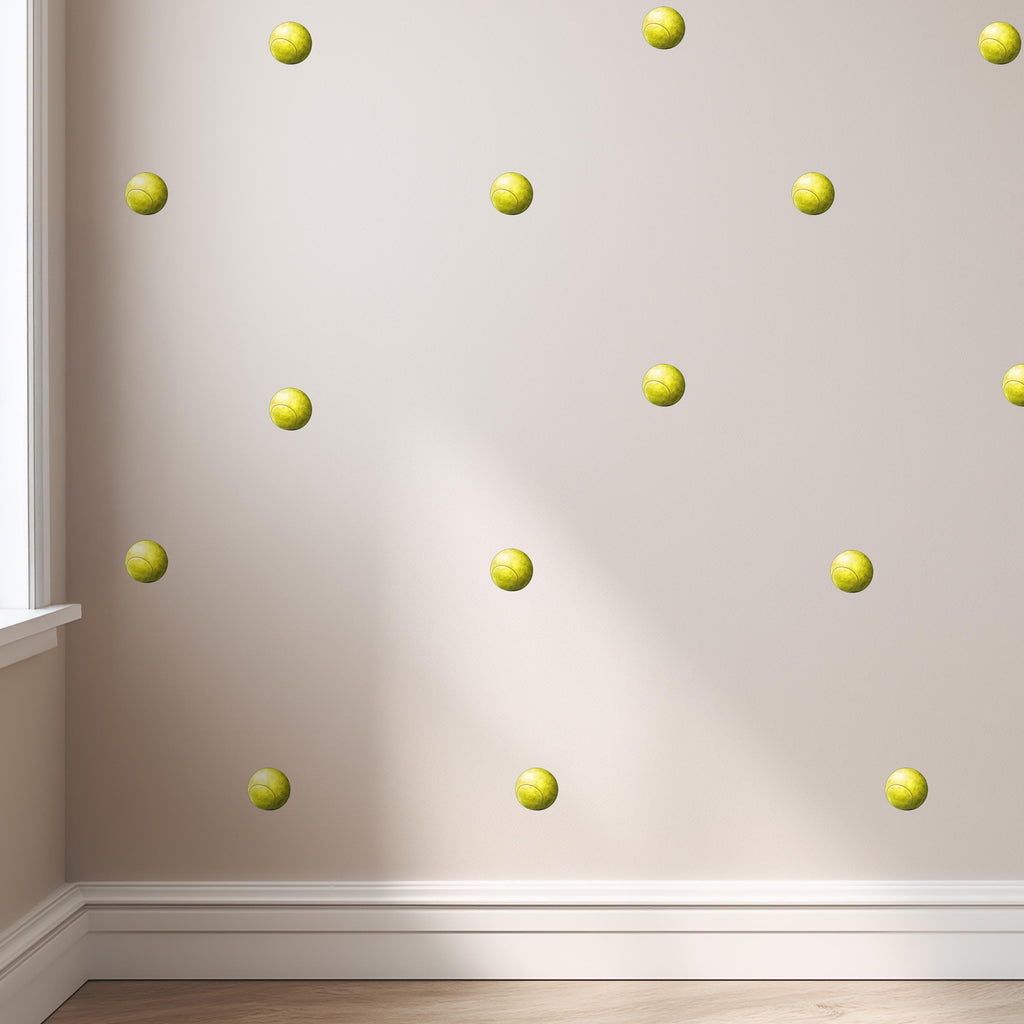 Tennis Ball Wall Decals