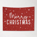 Christmas Banner, Merry Christmas, Kids Fabric Tapestry, Wall art Room Decor