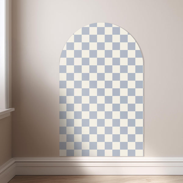 Magnet Magic Arch - Vintage Checkers Magnetic Wall Decal for Kids, Wall Decal