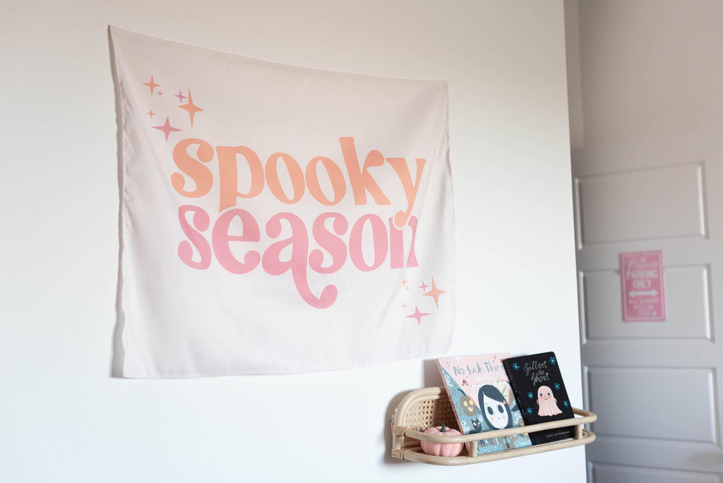 Halloween Banner,Spooky Season, Halloween Decor, Halloween Wall Art, Wall Hanging