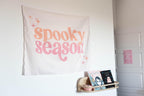 Halloween Banner,Spooky Season, Halloween Decor, Halloween Wall Art, Wall Hanging