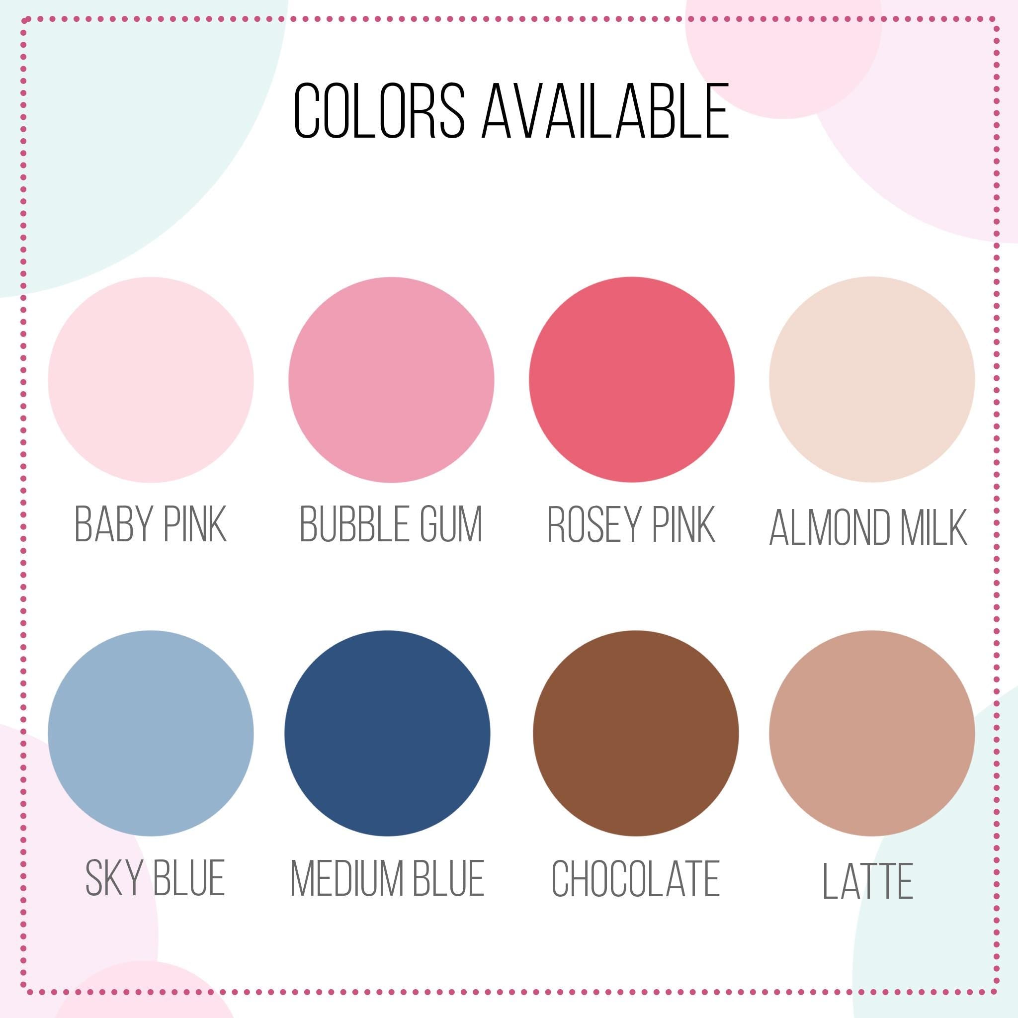 Watercolor Hearts Wall Decals