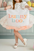 Fabric Tapestry Banner, Bunny Boo , Kids Wall Art Room Decor, Children's Wall Art