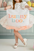 Fabric Tapestry Banner, Bunny Boo , Kids Wall Art Room Decor, Children's Wall Art