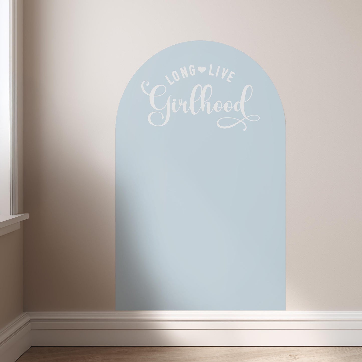 Magnet Magic Arch - Long Live Girlhood Magnetic Wall Decal for Kids