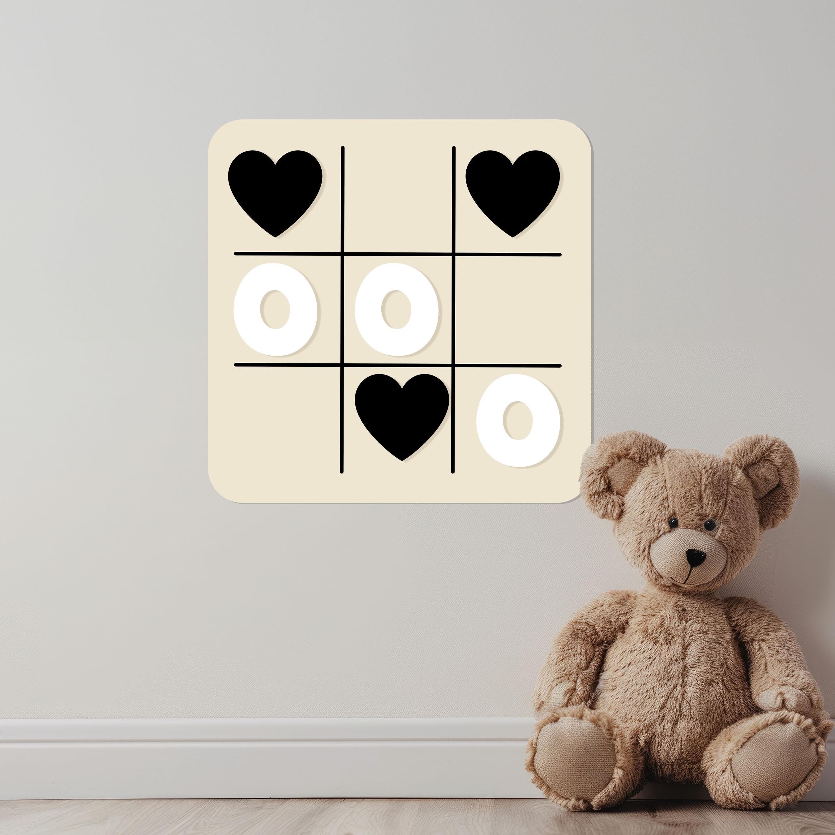 Magnet Magic Neutral Tic Tac Toe Board
