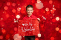 Fabric Tapestry Banner, Be My Valentine, Kids Wall Art Room Decor, Children's Wall Art