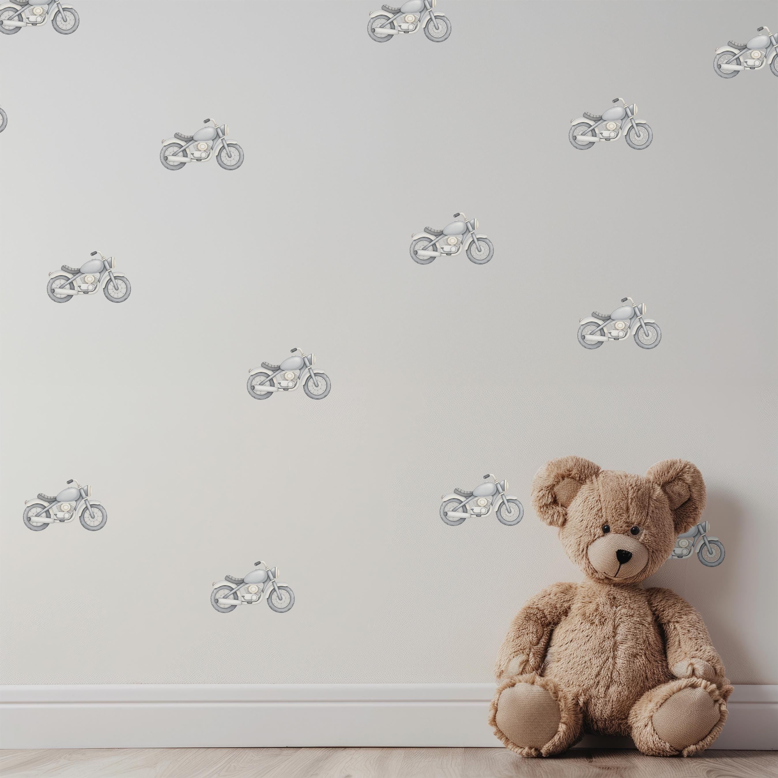 Motorcycle Wall Decals