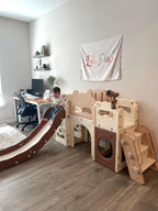 Fabric Tapestry Banner, Let's Play, Kids Wall Art Room Decor