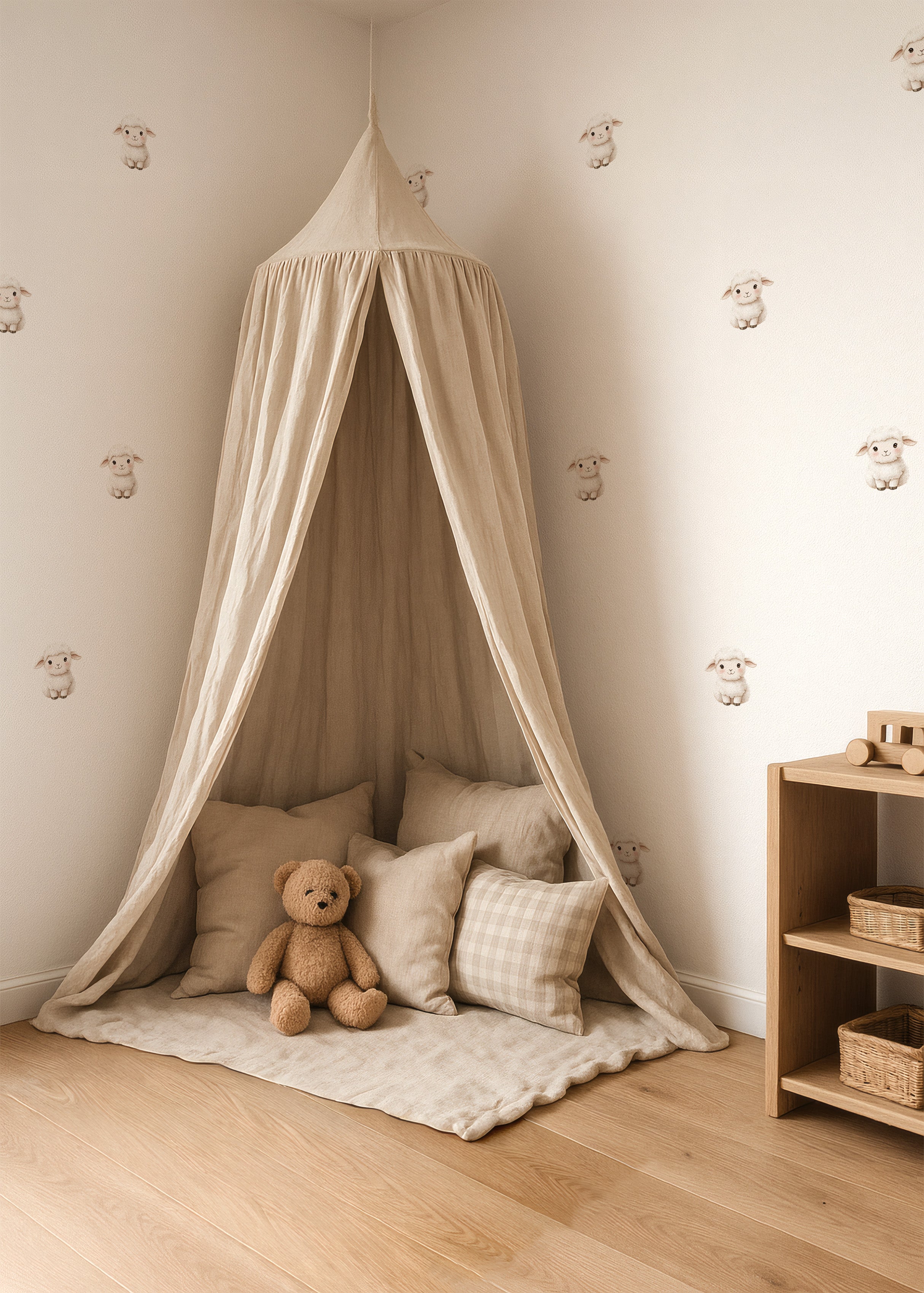 Cute Sheep Wall Decals