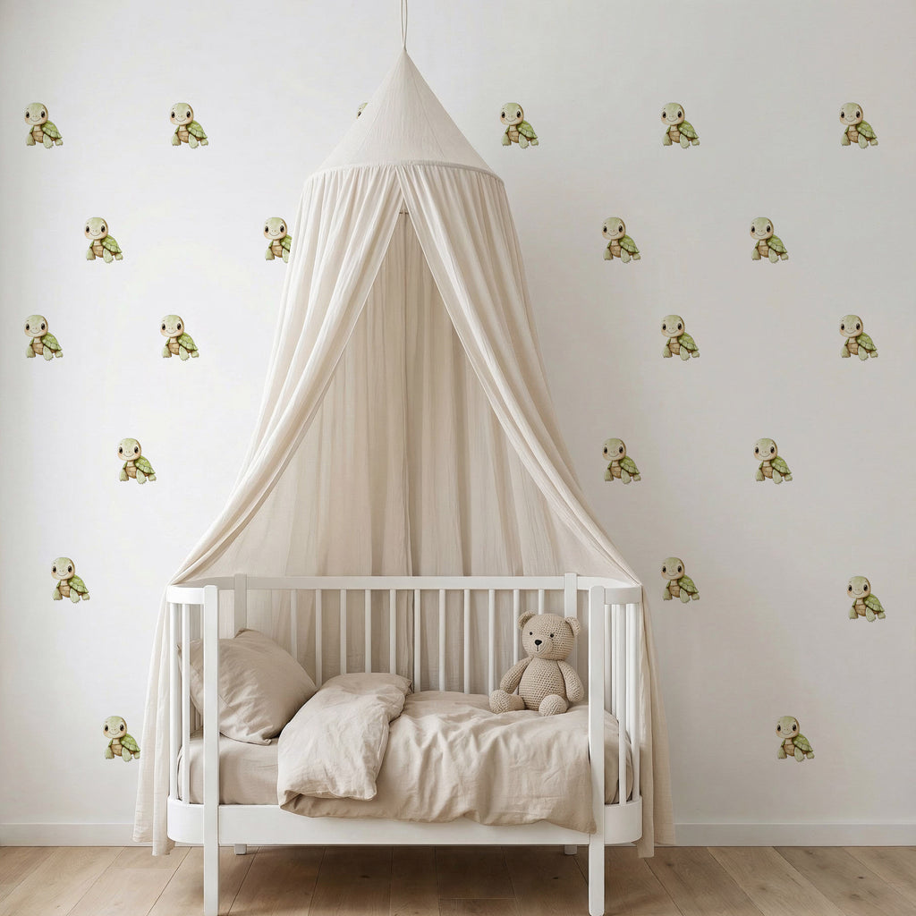 Cute Turtle Wall Decals