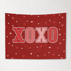XOXO Fabric Tapestry Banner: Kids Room Wall Decor, USA Made