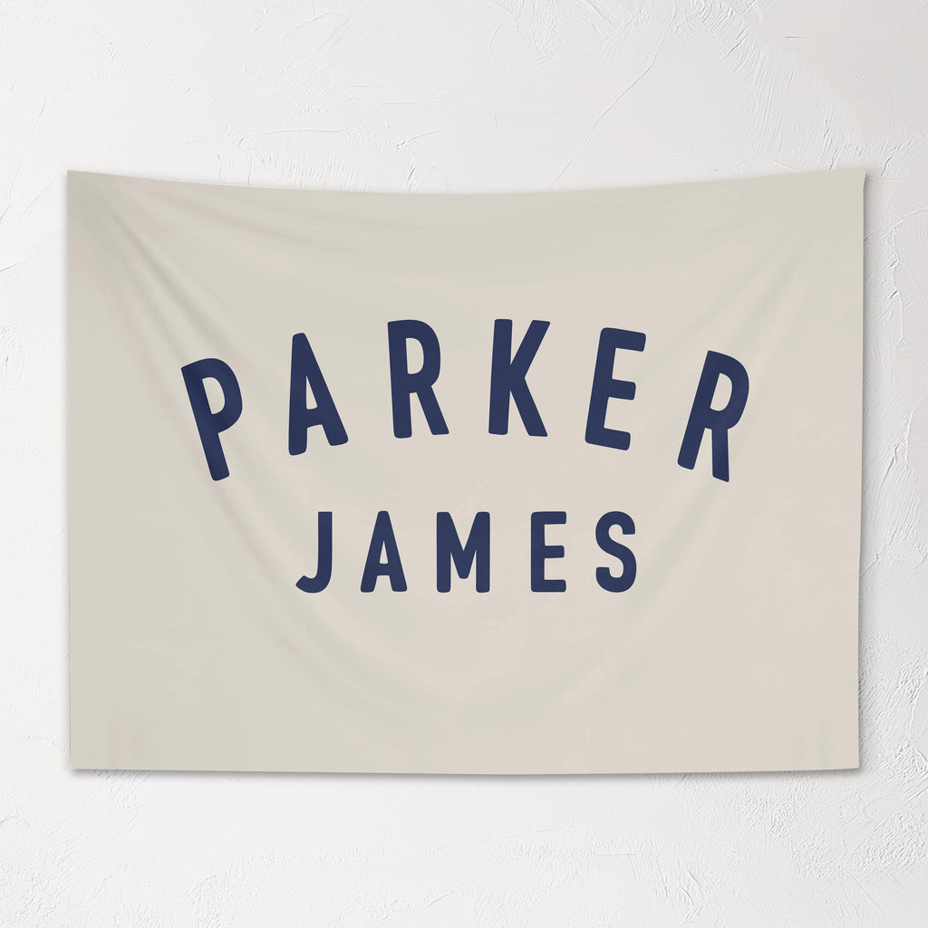 Personalized Name Banner, Custom Name Wall Art Hanging, Kids Wall Decor, Children's Wall Art
