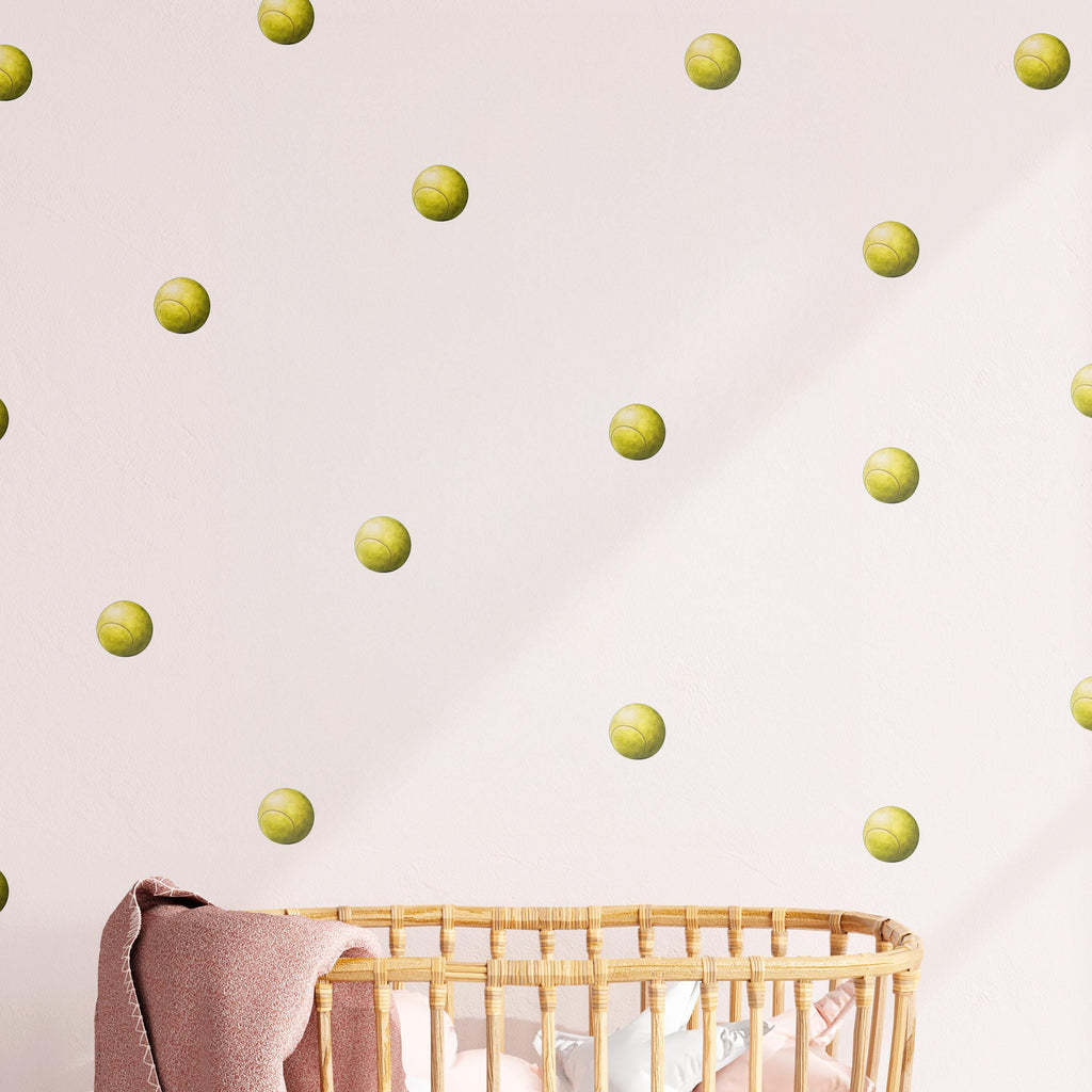 Tennis Ball Wall Decals