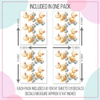Duck Pull Toy Wall Decals