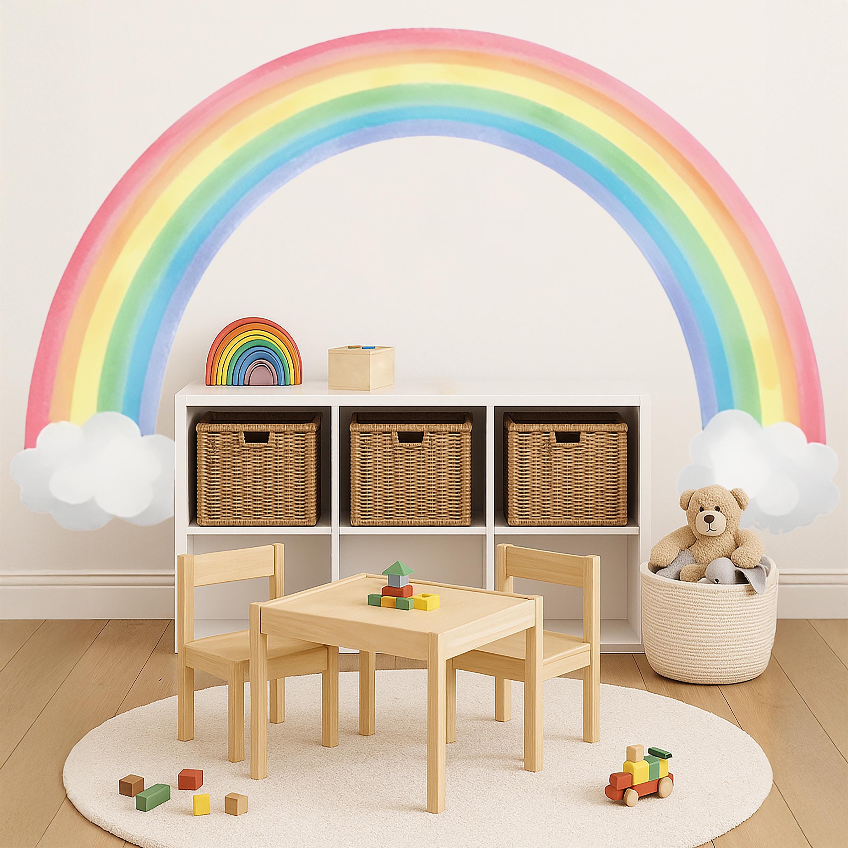Large Rainbow Wall Decal