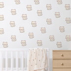 Boho Cats Wall Decals, Cat Wall Decor, Nursery Wall Decor