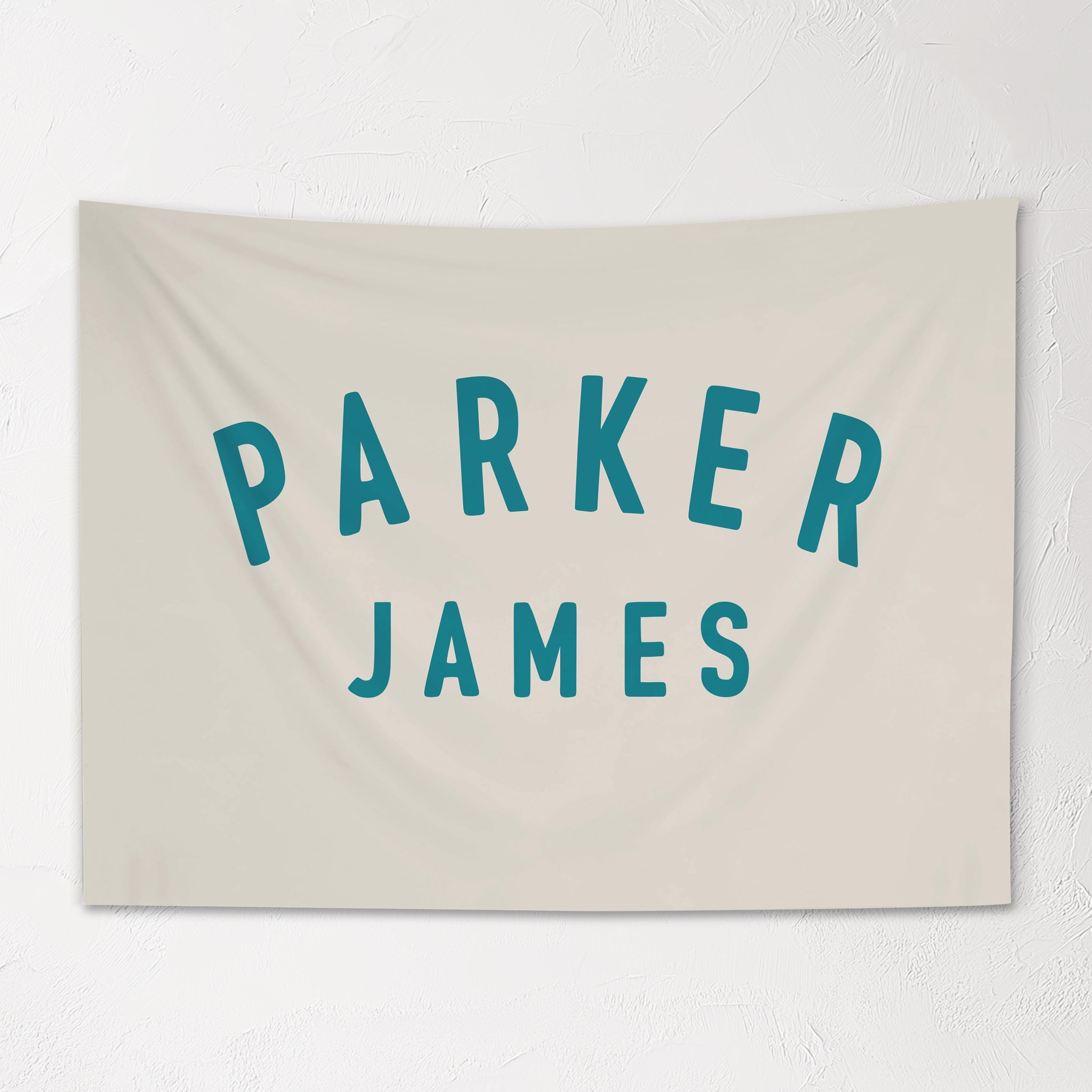 Personalized Name Banner, Custom Name Wall Art Hanging, Kids Wall Decor, Children's Wall Art