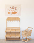 Fabric Tapestry Banner, You Are Magic , Kids Wall Art Room Decor