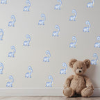 Blue Dinosaur Wall Decals