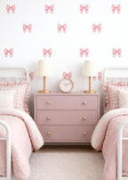 Rosie Pink Bows Wall Decals