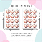 Baseballs Wall Decals