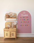 Magnet Magic Wall - Personalized Floral