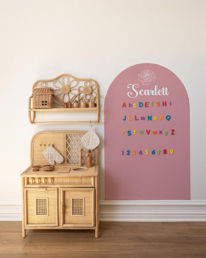 Girls Personalized Playroom Magnet Magic Arch