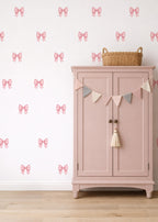 Rosie Pink Bows Wall Decals