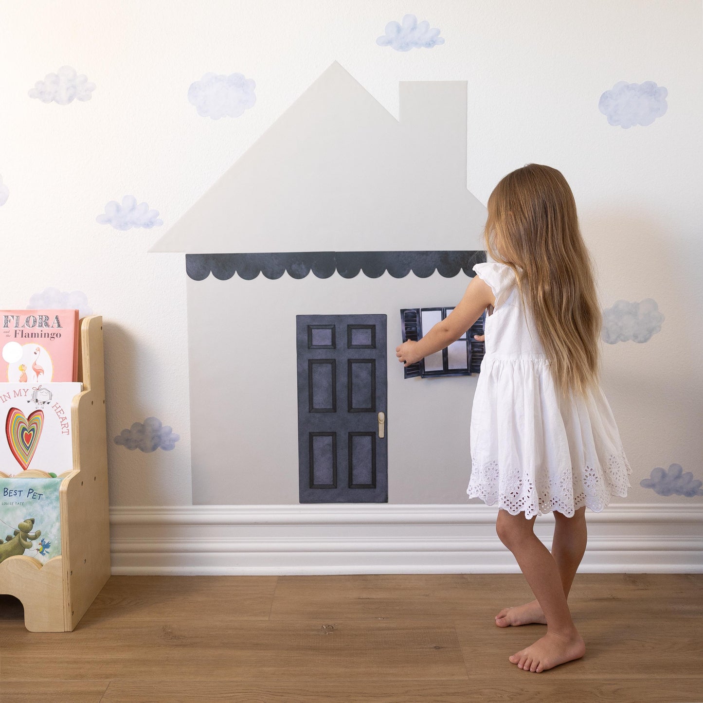 Magnet Magic Magnetic House Wall Decal for Kids