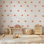 Groovy Heart Wall Decals
