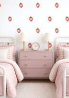 Happy Strawberry Wall Decals