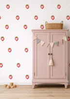 Happy Strawberry Wall Decals