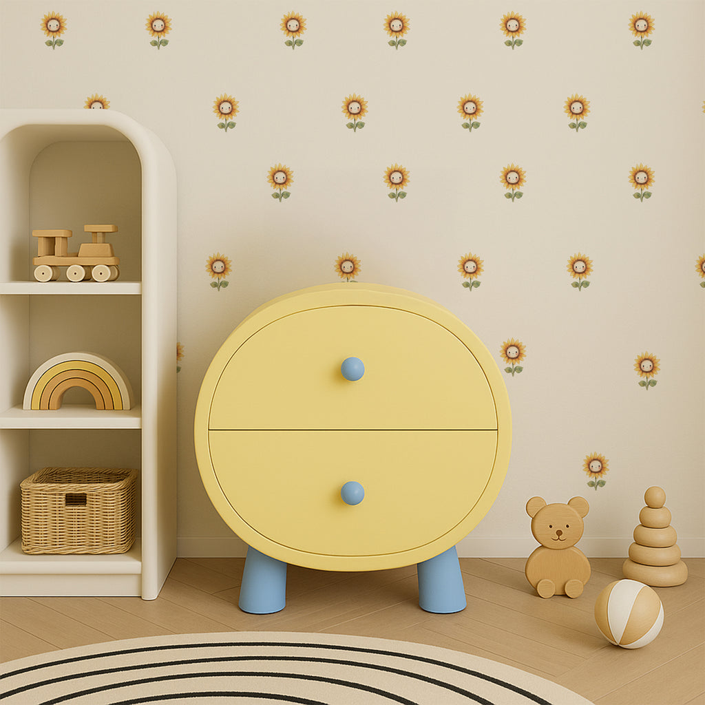 Happy Sunflower Wall Decals