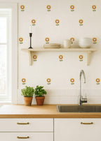 Happy Sunflower Wall Decals