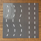 Road & Cars Set - Magnet Set For Magnet Magic Wall & More