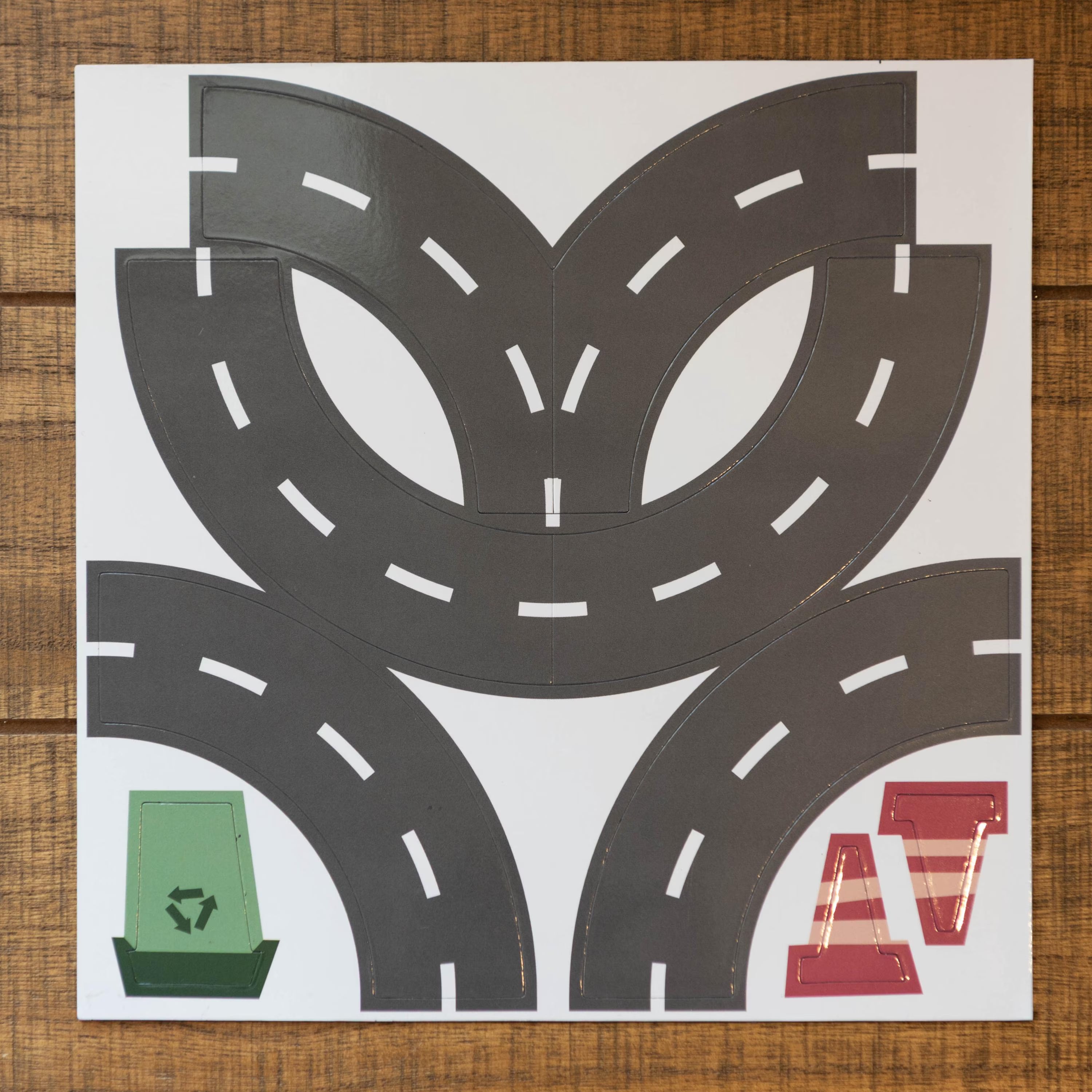 Road & Cars Set - Magnet Set For Magnet Magic Wall & More