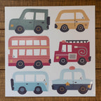 Road & Cars Set - Magnet Set For Magnet Magic Wall & More
