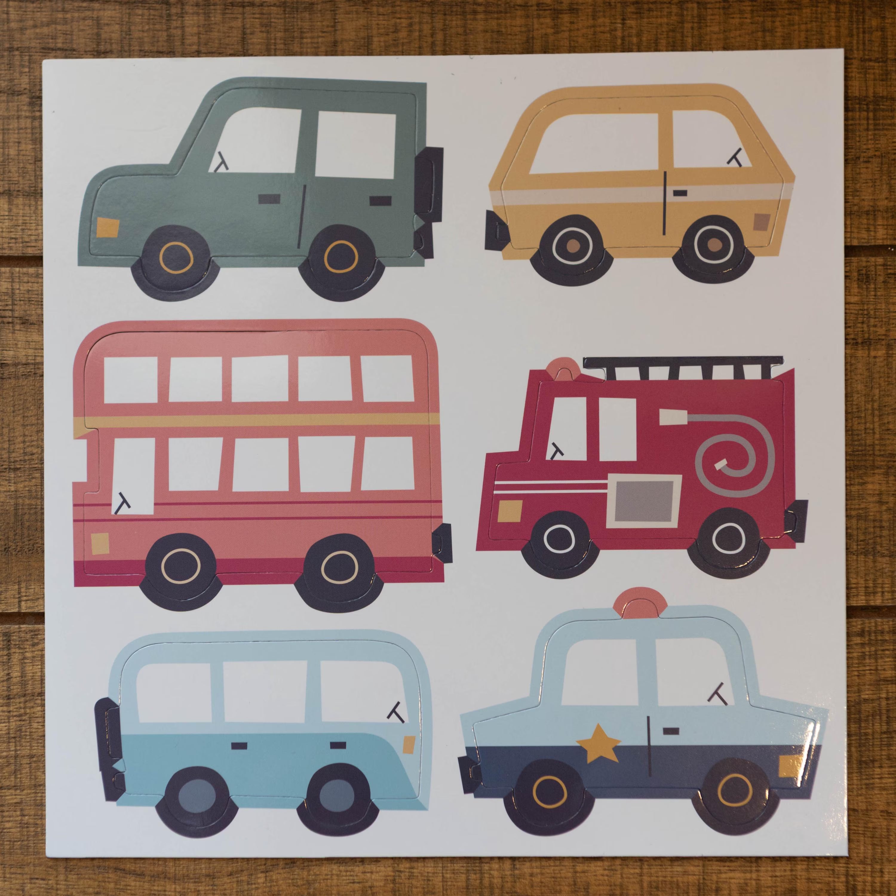 Road & Cars Set - Magnet Set For Magnet Magic Wall & More