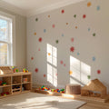Rainbow Starbursts Fabric Wall Decals