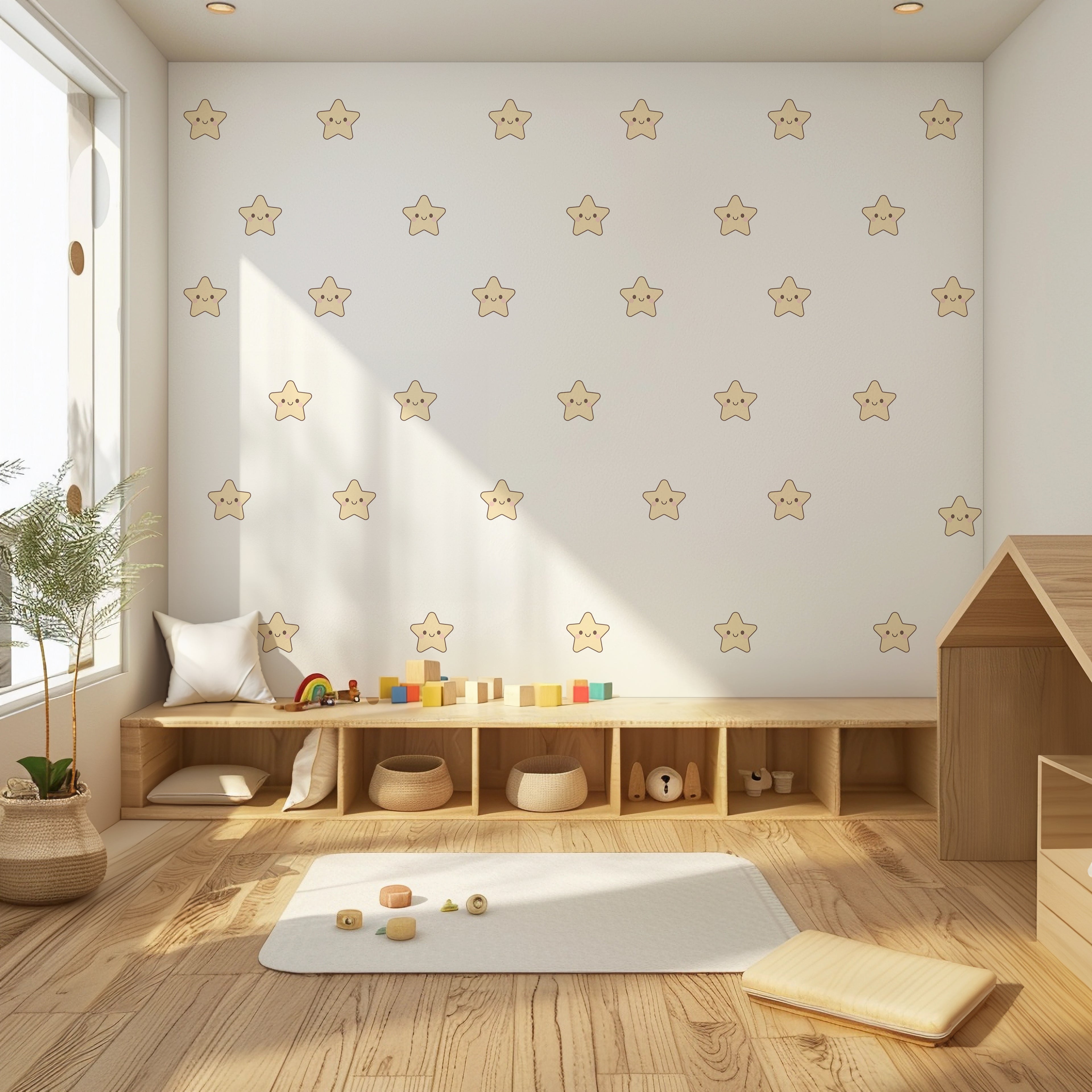 Boho Stars Wall Decals