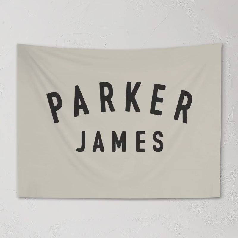 Personalized Name Banner, Custom Name Wall Art Hanging, Kids Wall Decor, Children's Wall Art