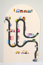 Road & Cars Set - Magnet Set For Magnet Magic Wall & More