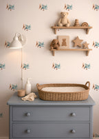 Teal Airplane Wall Decals